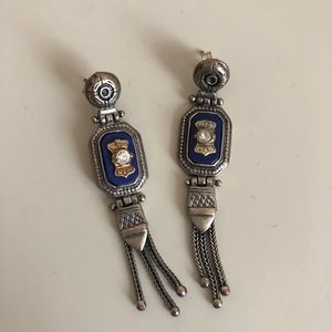 Greek drop earrings